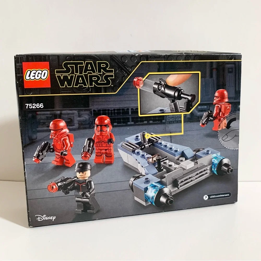 Lego Star Wars 4 minifigures and ship pack